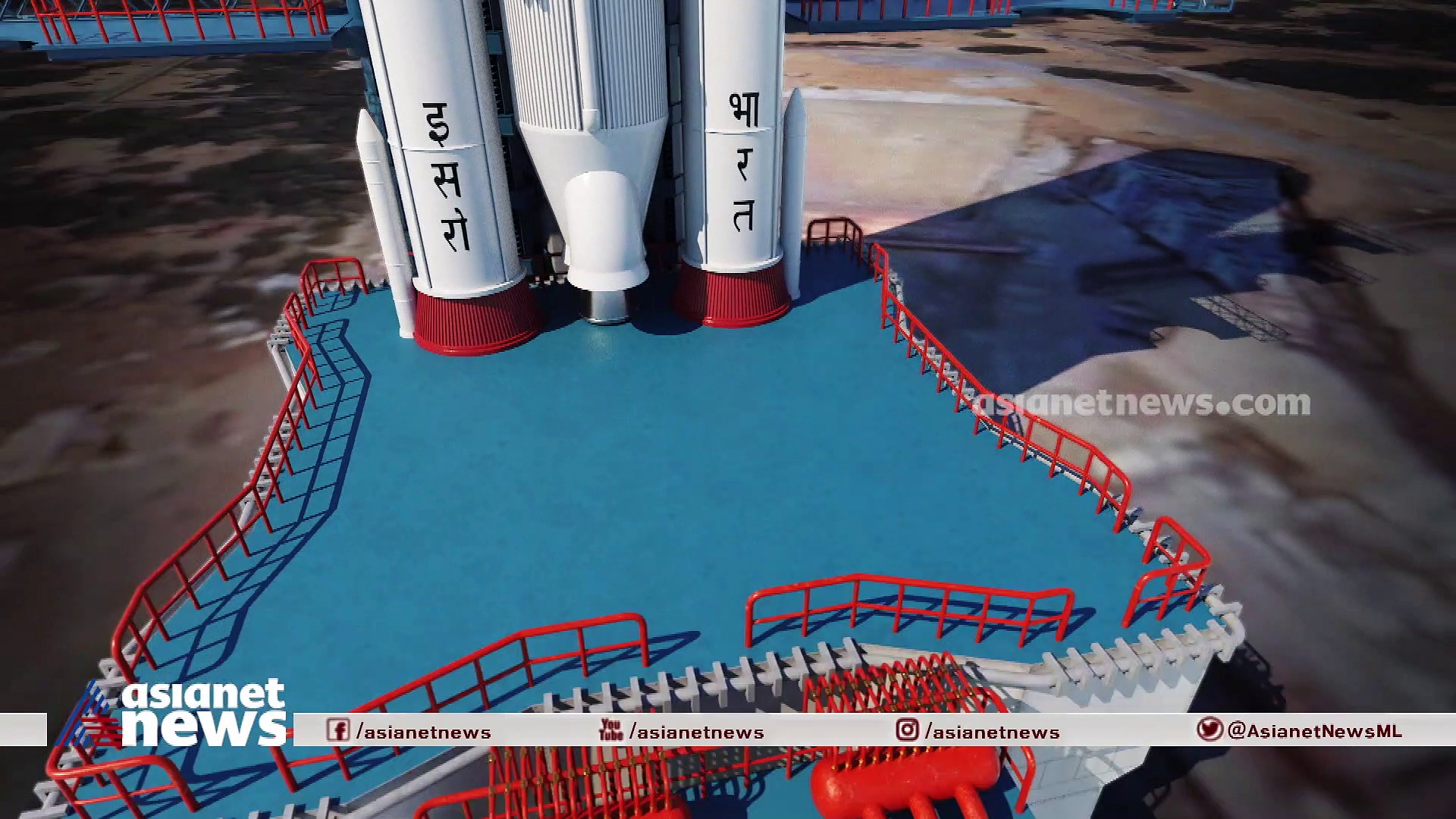 കൗണ്ട് ഡൗൺ തുടങ്ങി; വൺവെബിന്റെ ഉപ​ഗ്രഹങ്ങൾ വഹിച്ച് എൽവിഎം 3 കുതിക്കും