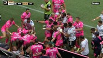 Échauffourée entre les joueurs du Stade Français et de Brive