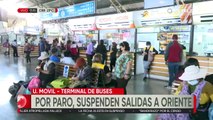 Atención viajeros: Suspenden las salidas de buses de Cochabamba a Santa Cruz