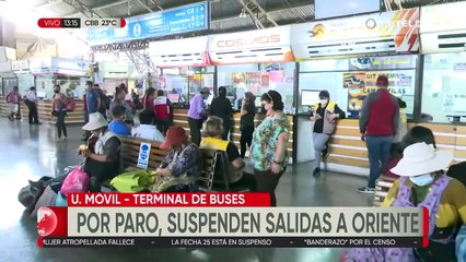 下载视频: Atención viajeros: Suspenden las salidas de buses de Cochabamba a Santa Cruz