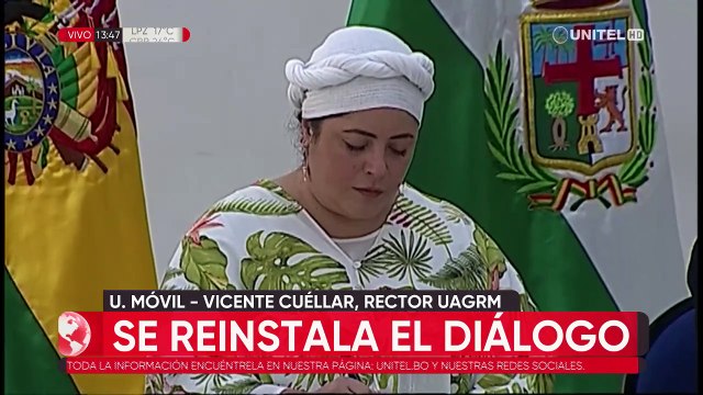 Vicente Cuéllar, rector de la UAGRM y presidente del Comité Interinstitucional por el Censo.