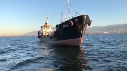 İzmit Körfezi'ni kirlettiği belirlenen gemiye 795 bin 175 lira ceza kesildi