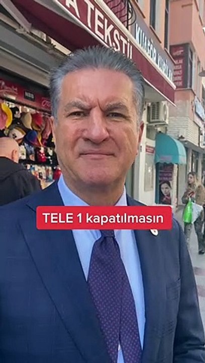 Mustafa Sarıgül'den RTÜK'ün TELE1'e verdiği karartma cezasına tepki