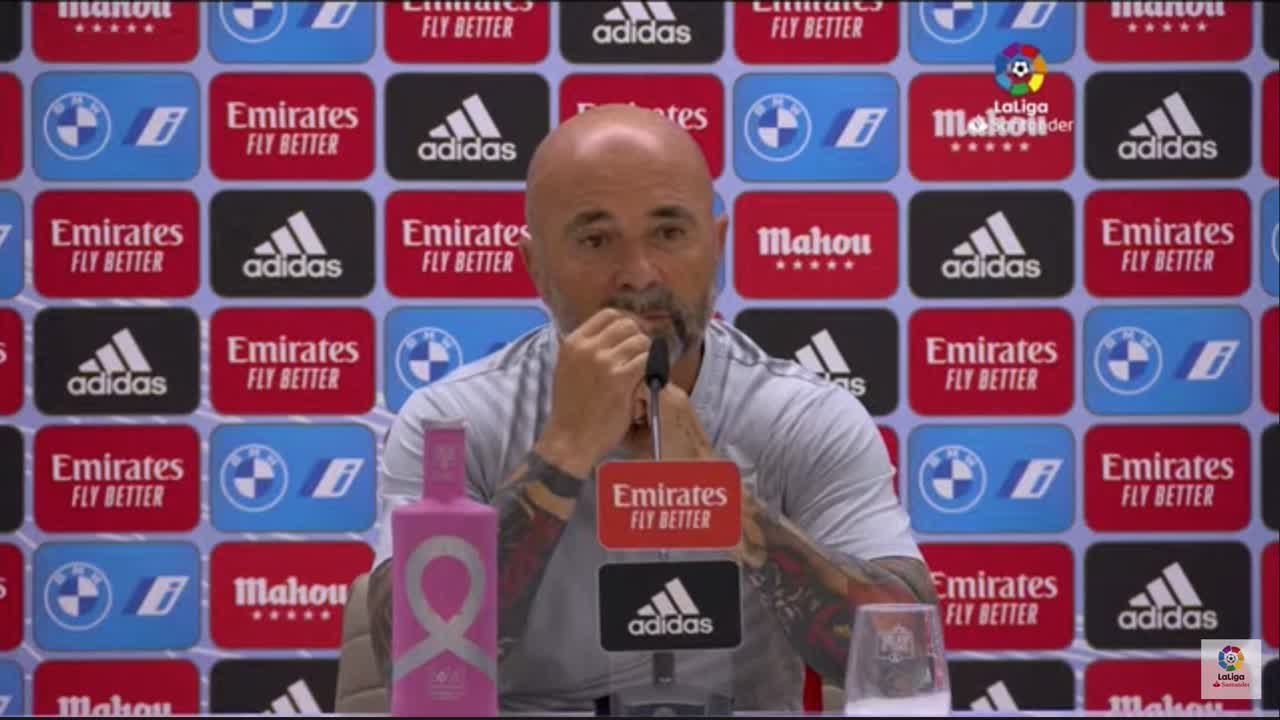 Rueda de prensa de Jorge Sampaoli tras el Real Madrid vs. Sevilla