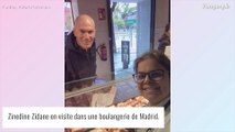 Zinedine Zidane pris en flagrant délit dans une boulangerie, l'improbable photo amuse les internautes