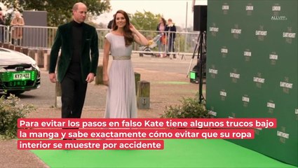 Todo calculado: el truco de Kate para evitar que su ropa interior se muestre por accidente