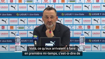 12e j. - Haise : "C'était une première mi-temps qui était largement en leur faveur"