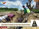 Aragua | Sustituyen sistemas de drenajes con nuevas alcantarillas en el sector Residencias Codazzi