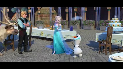 La Reine des Neiges : Une fête givrée Bande-annonce (DE)
