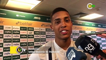 Vanderlan, lateral esquerdo do Palmeiras.