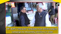 HP: BJP's 'chaiwala' candidate from Shimla begins campaign for Assembly elections