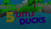 Lima bebek kecil _ sajak anak-anak _ Puisi untuk anak-anak _ Rhymes for Kids _ Five Little Ducks