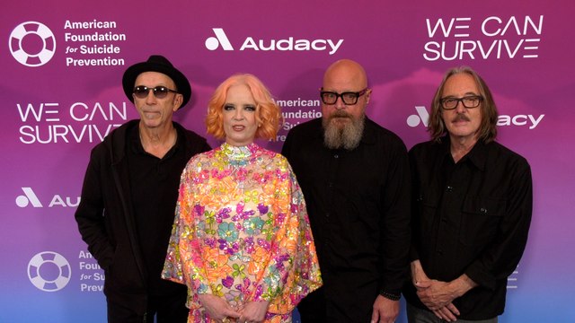 Garbage attend Audacy's 9th annual We Can Survive concert | Duke, Shirley Manson, Steve & Butch