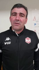 Les mots de Johan Jacquesson après la victoire 1 à 0 contre Colmar SR.