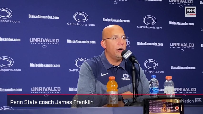 Penn State's James Franklin: I'm Proud of Sean Clifford