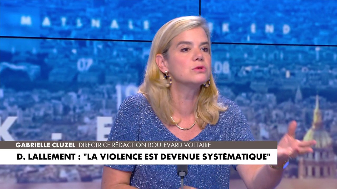 Gabrielle Cluzel : «On a un gouvernement qui est très fort avec les faibles et faible avec les forts»