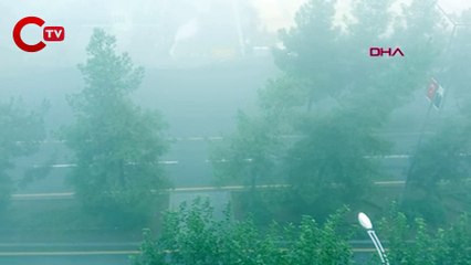 Diyarbakır’da uçuşlara sis engeli