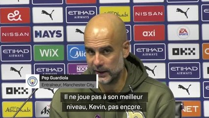 13e j. - Guardiola qualifie de "masterclass" le but de De Bruyne mais en veut plus de lui