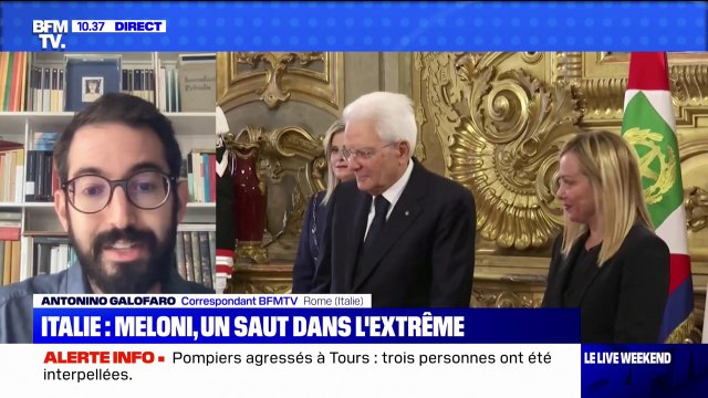 Italie: Giorgia Meloni succède ce dimanche à Mario Draghi à la tête du gouvernement