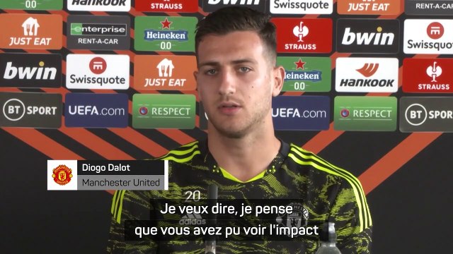 Dalot sur Antony : C'est un très bon garçon, très à l'écoute aussi