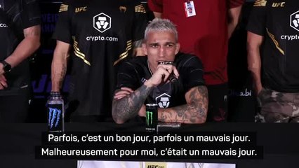 UFC 280 - Oliveira : "Makhachev était meilleur que moi"