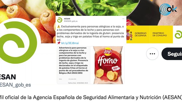 Atención: retiran estas bolsas de patatas de los supermercados