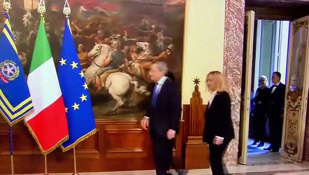 Governo Meloni, la cerimonia della campanella - Video