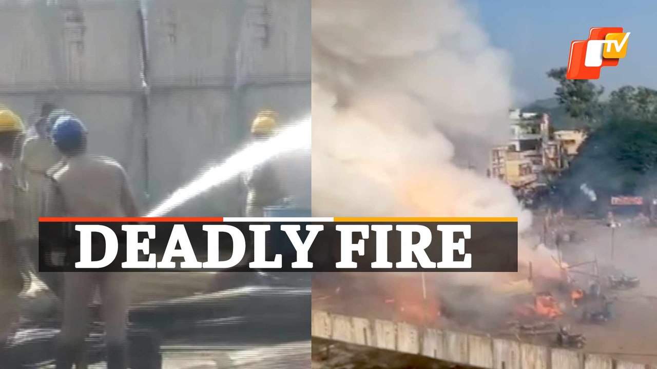 Diwali Mishap :  2 Dead, 3 Injured After Fire Breaks Out At Cracker Unit In Vijaywada