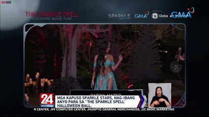 Mga Kapuso Sparkle stars, nag-ibang anyo para sa ''The Sparkle Spell' halloween ball | 24 Oras Weekend