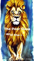 Download Video: What did lion do to the poor slave? #shorts #shortkidsstory #moralstories #fun