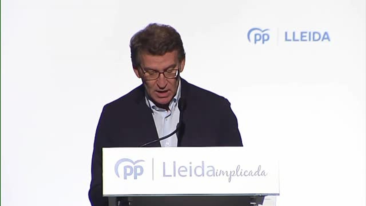Feijóo acusa a Sánchez de utilizar los PGE para "atajar la crisis permanente dentro de su Gobierno y con sus socios parlamentarios"