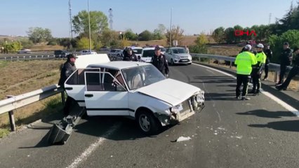 Polisten kaçtı, kaza yaptı: Sürücü 17 yaşında çıktı