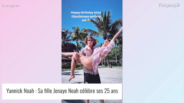 Yannick Noah : Tout son clan fête la reine Jenaye, 25 ans et sublime sosie de sa célèbre maman