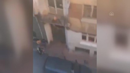 Beyoğlu'nda hırsızlık için evine girdiği kadını öldüren şüpheli adliyeye sevk edildi