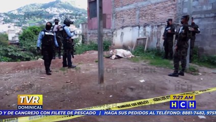¡Espantoso! Ensabanado dejan cadáver de un hombre en el bo.Morazán