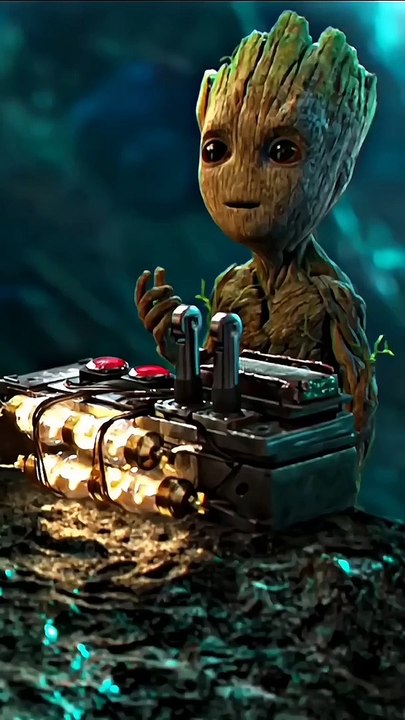 I Am Groot 4K 6fps Status Ft. Aya Nakamura - Copines(720P_HD)