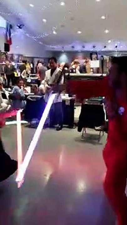 A Mouans-Sartoux, combats de sabres laser