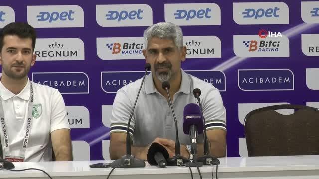 Bodrumspor Teknik Direktörü İsmet Taşdemir: Tamamıyla oyunun hakimiydik