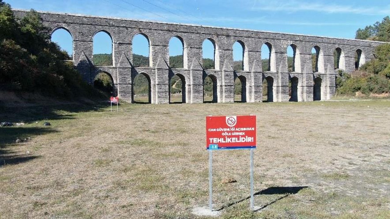 İstanbul'daki barajların doluluk oranı yüzde 43 oldu