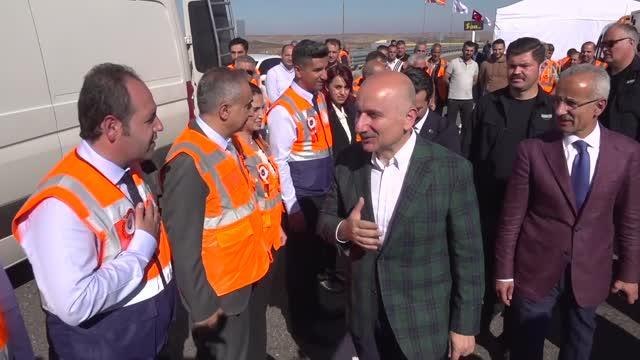DİYARBAKIR - Bakan Karaismailoğlu, Güneybatı Çevre Yolu açılış törenine katıldı