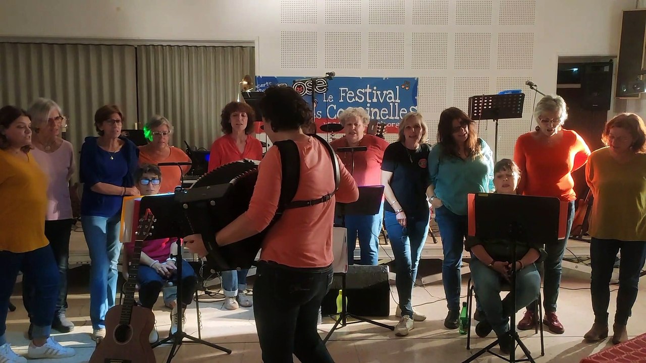 Fournès : la chorale Méli-Mélo au concert des Coccinelles