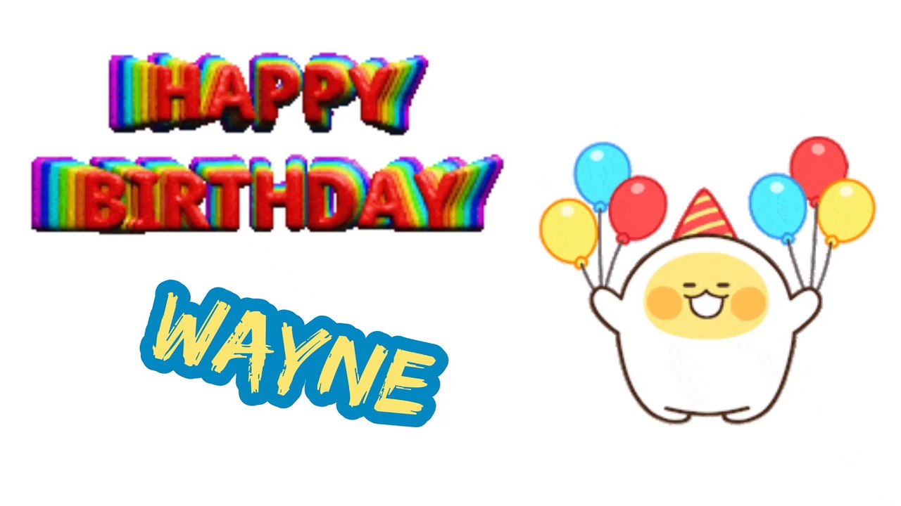 Wayne birthday song