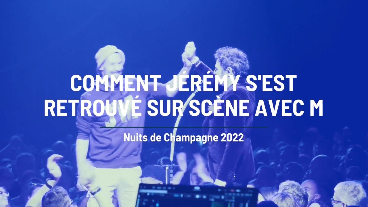 Comment Jérémy s’est retrouvé à chanter avec M à Troyes