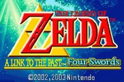 The Legend of Zelda: A Link to the Past & Four Swords online multiplayer - gba