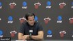 Erik Spoelstra after Saturday's victory against Toronto Raptors