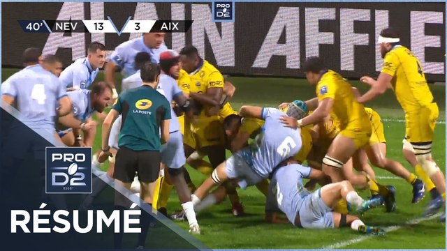 PRO D2 - Résumé USON Nevers-Provence Rugby: 26-9 - J08 - Saison 2022/2023
