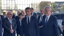 Macron arrivato ad assemblea apertura 