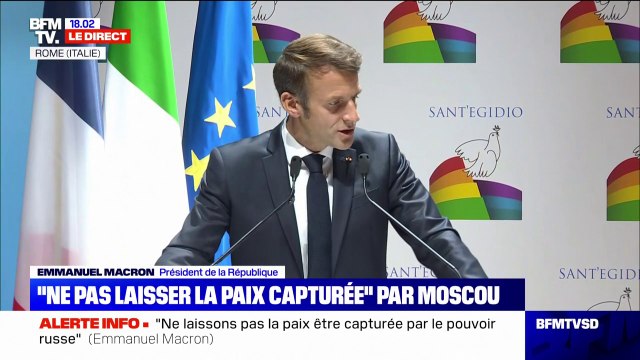 Emmanuel Macron: Le pouvoir russe s'est nourri du ressentiment et de l'humiliation nés lors de la dislocation de l'empire soviétique