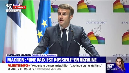 Emmanuel Macron: "Les religions ont un message d'universalisme à porter"