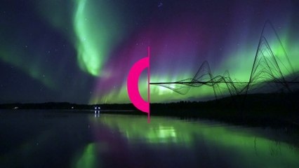 Nordlichter über Finnlands Himmel